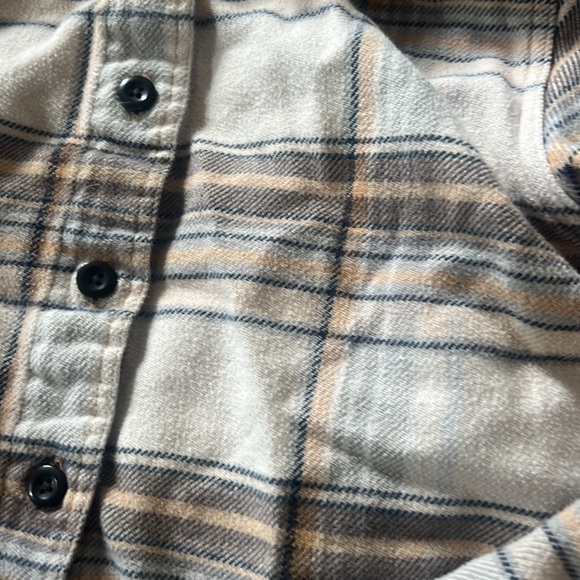 Girls Patagonia Flannel Shirt size M (10) - Picture 2 of 3